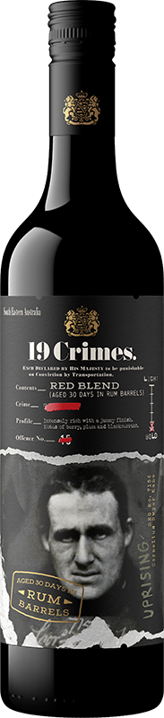 19 Crimes The Uprising Rum Aged Red Wine 750ml