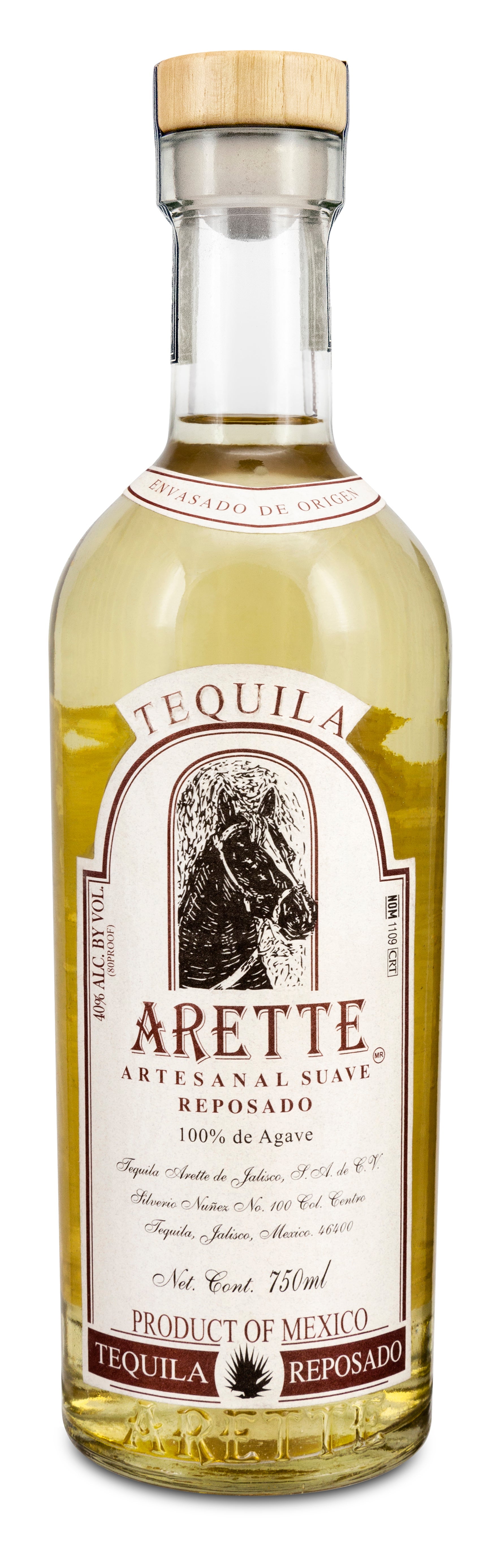 Arette Artesanal Suave Reposado Tequila 750ml