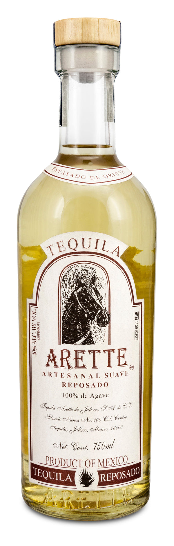 Arette Artesanal Suave Reposado Tequila 750ml