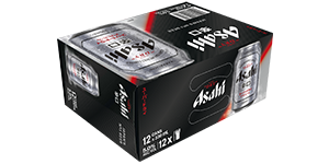 Asahi Super Dry 12 Pack Cans 330ml