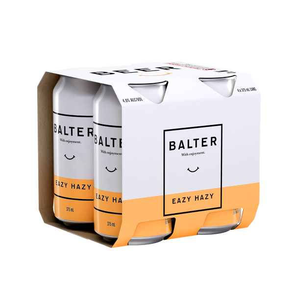 Balter Easy Hazy 4 Pack Cans 375ml