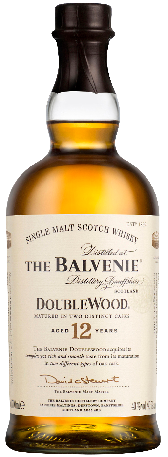 Balvenie 12YO DoubleWood Single Malt Whisky 700ml