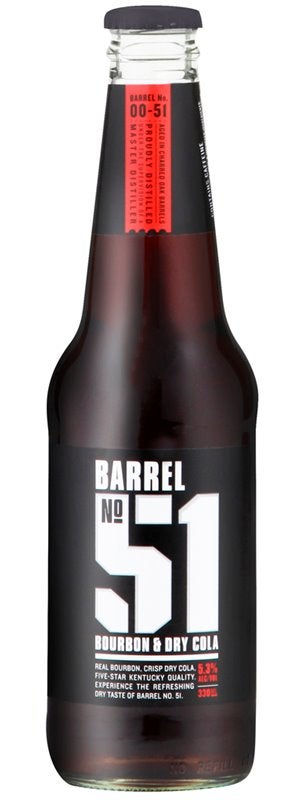 Barrel 51 5% 12 Pack Bottles 330ml