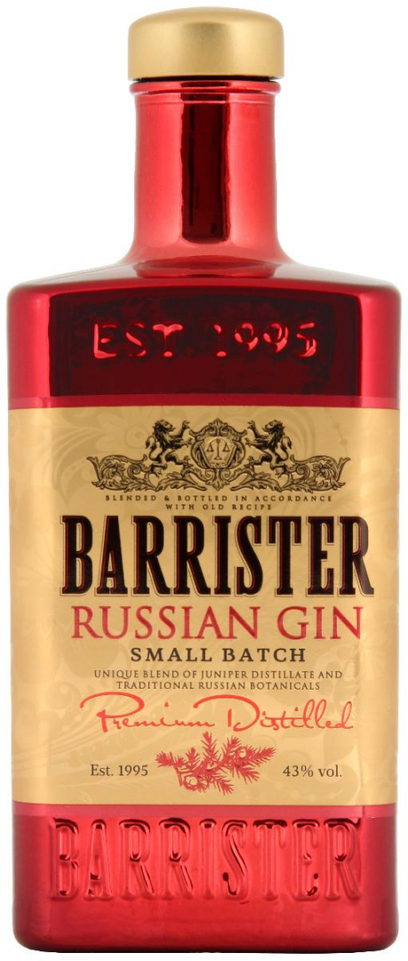 Barrister Russian Gin 700ml