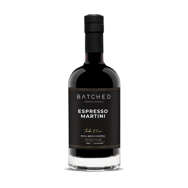 Batched Ready to Pour Espresso Martini 725ml