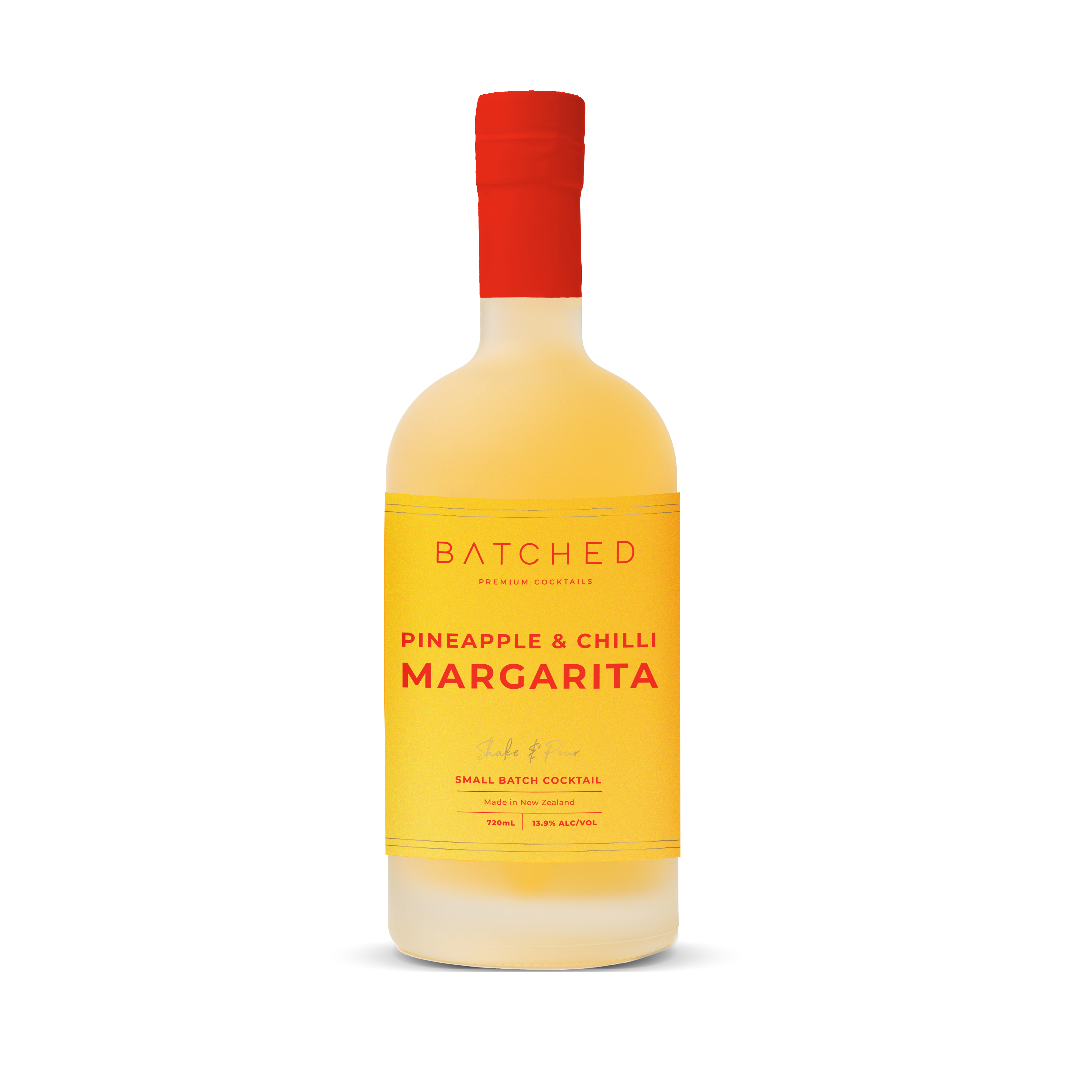 Batched Ready to Pour Pineapple Chilli Margarita 725ml