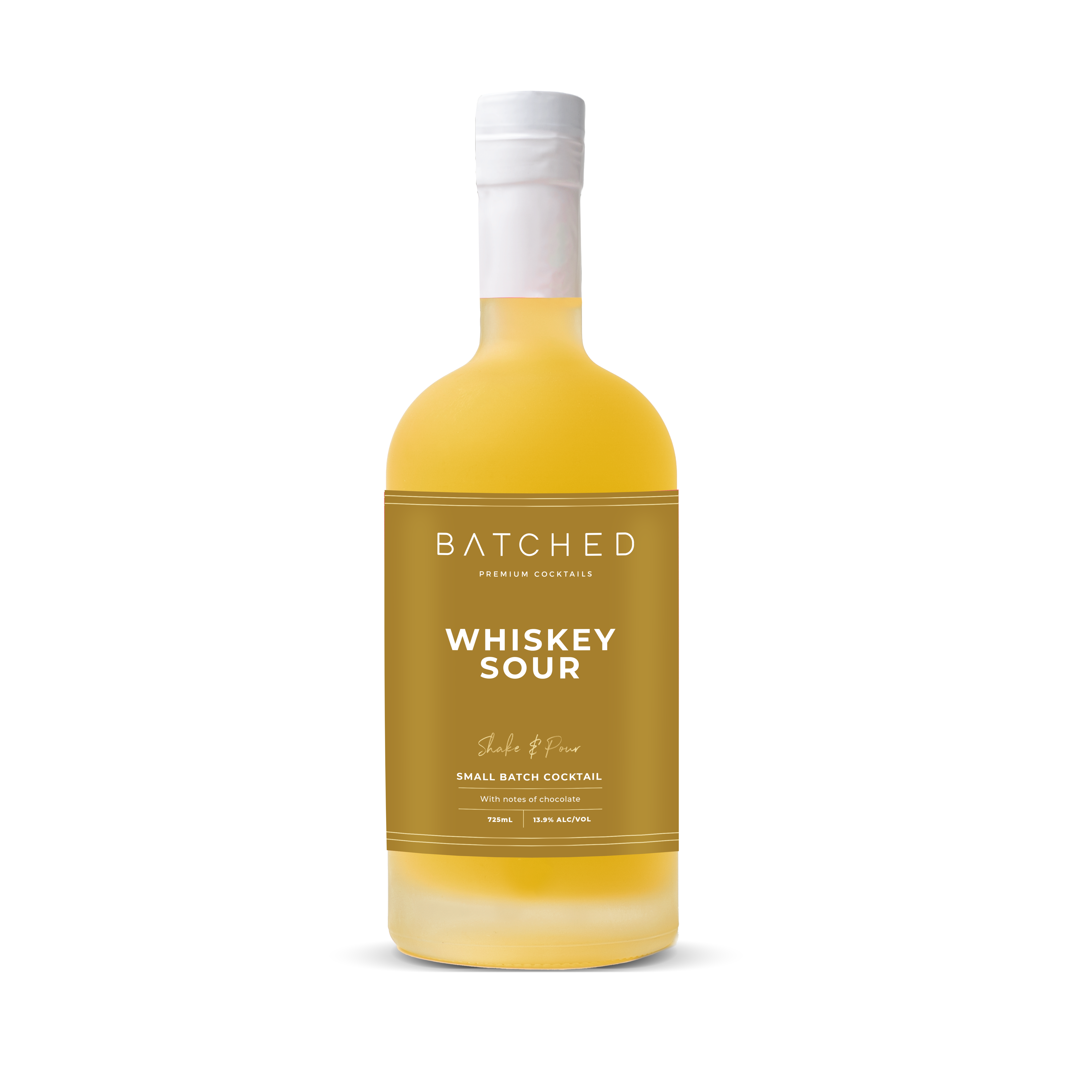 Batched Ready to Pour Whiskey Sour 725ml