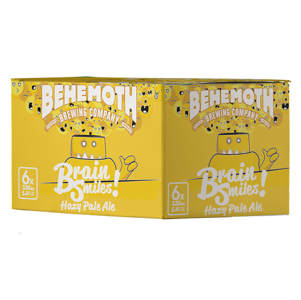 Behemoth Brain Smiles 6 Pack Cans 330ml
