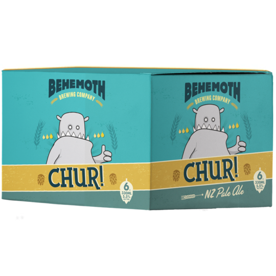 Behemoth Chur NZ Pale Ale 6 Pack Cans 330ml