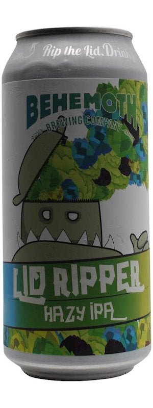 Behemoth Lid Ripper Hazy IPA Can 440ml
