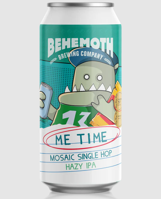Behemoth Me Times Mosaic Single Hop Hazy IPA Can 440ml