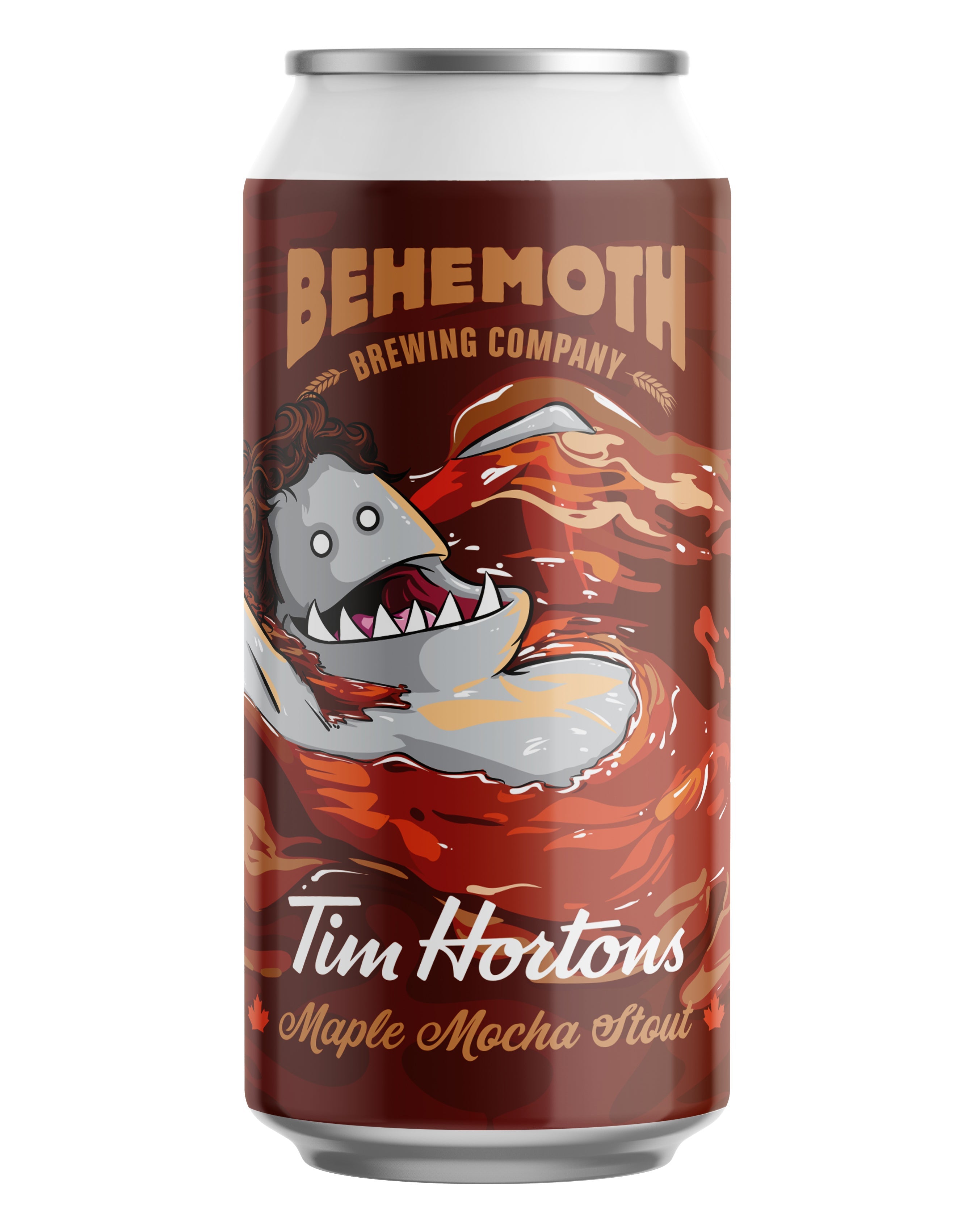 Behemoth Tim Hortons Maple Mocha Stout Can 440ml