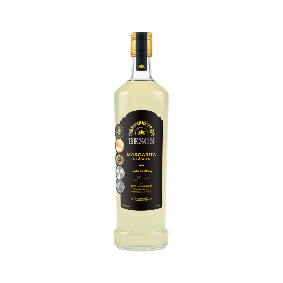 Besos Margarita Clasica Ready to Serve Cocktail 700ml