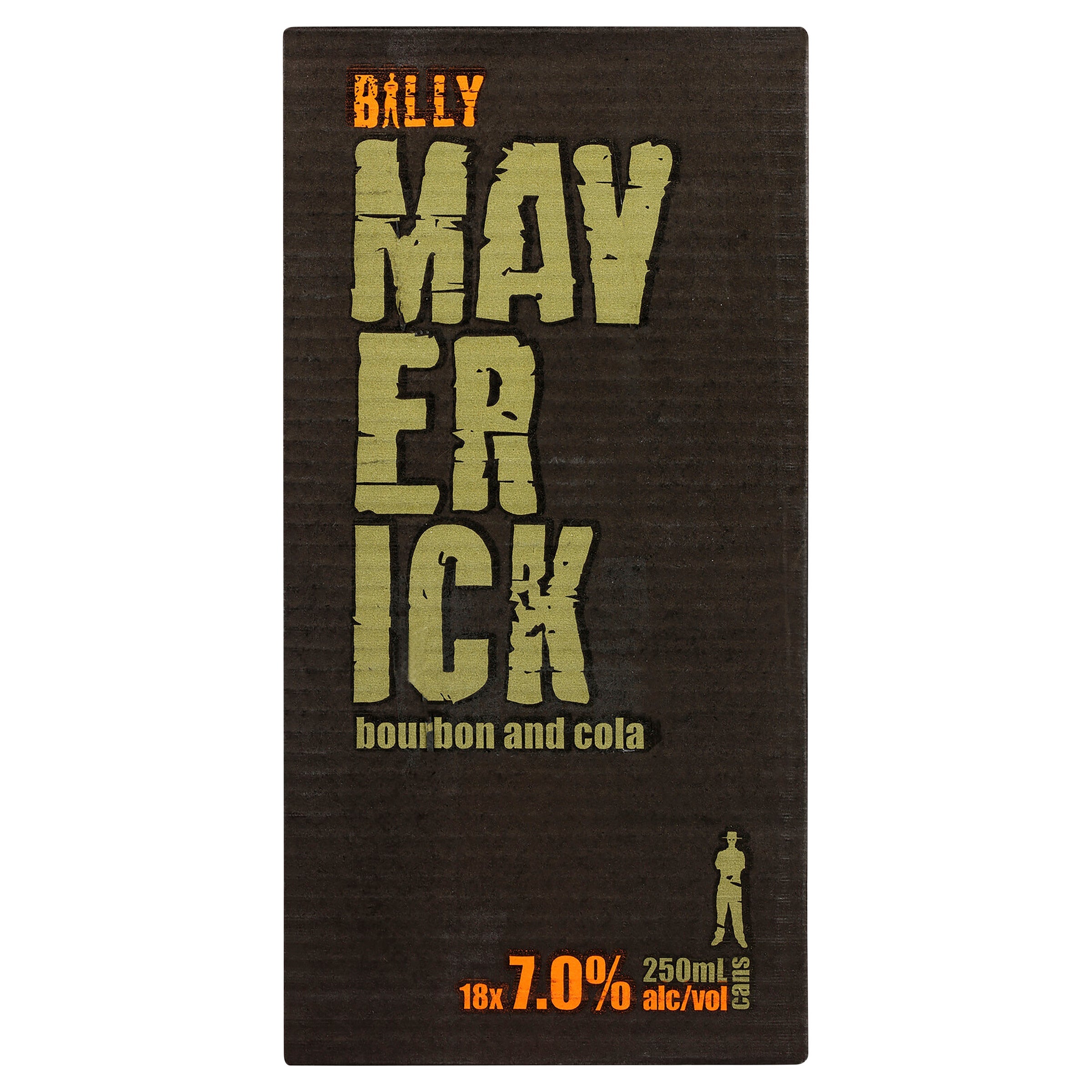 Billy Maverick & Cola 7% 18 Pack Cans 250ml