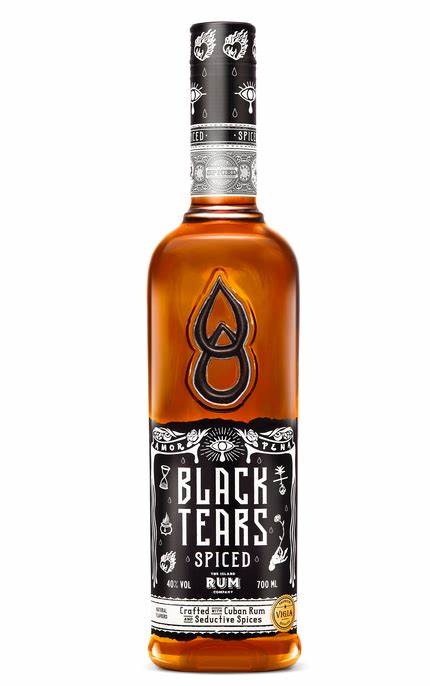 Black Tears Spiced Rum 700ml