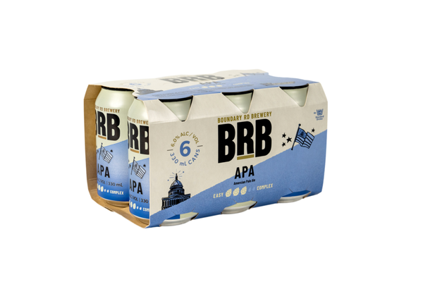 BRB American Pale Ale 6 Pack Cans 330ml