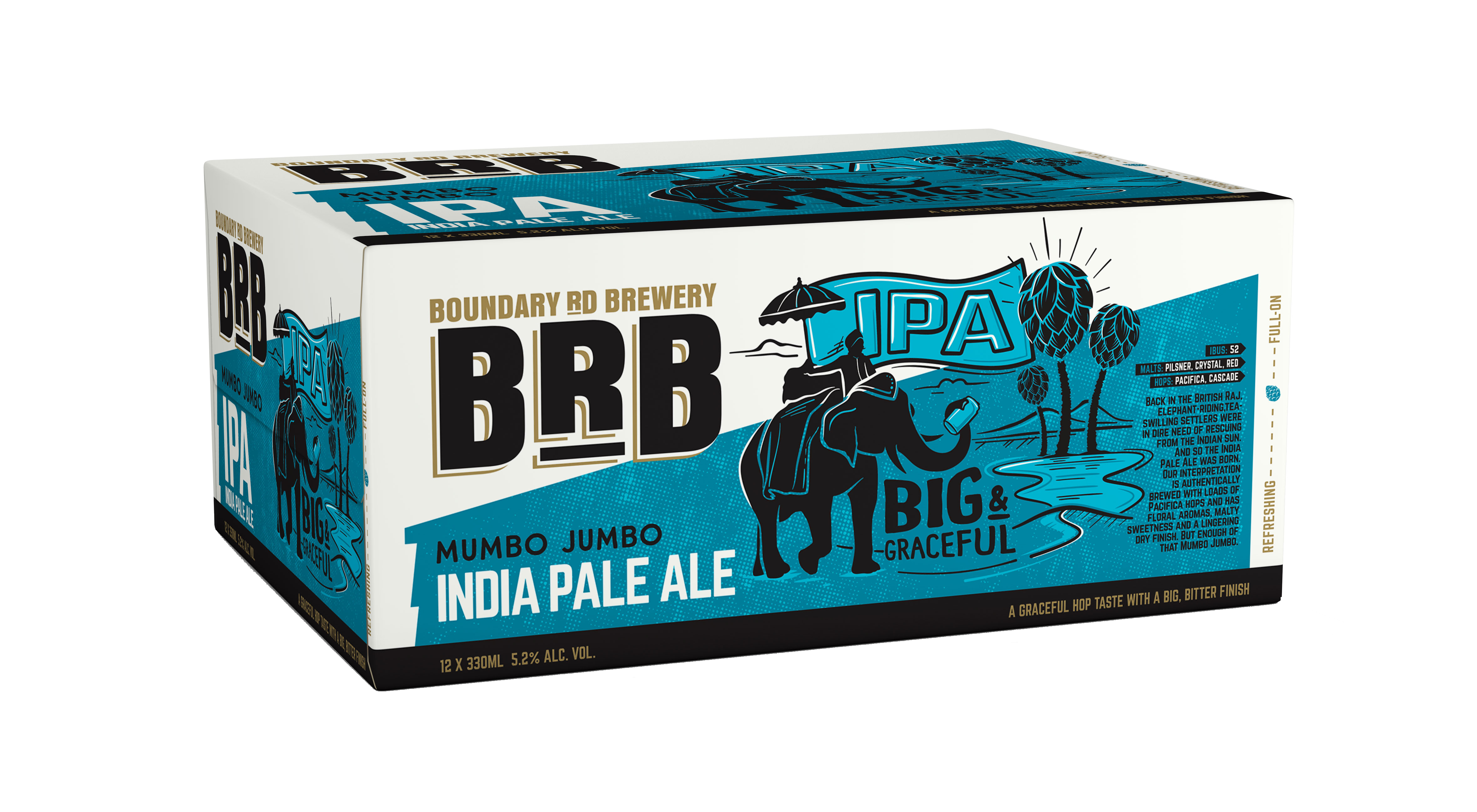 BRB Indian Pale Ale 12 Pack Cans 330ml