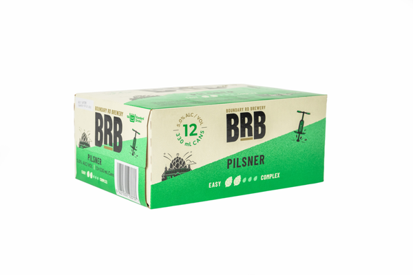 BRB Pilsner 12 Pack Cans 330ml