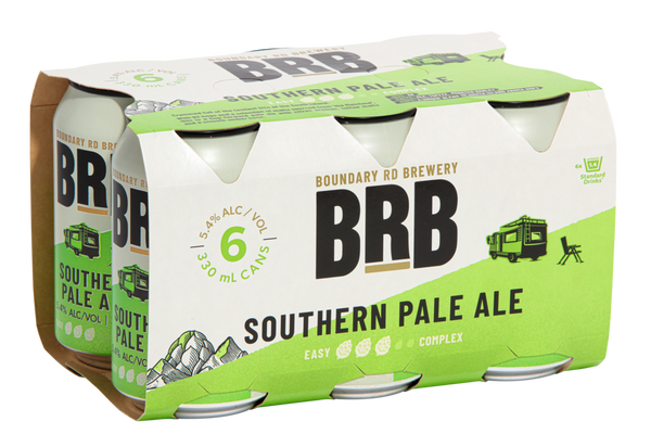 BRB Southern Pale Ale 6 Pack Cans 330ml