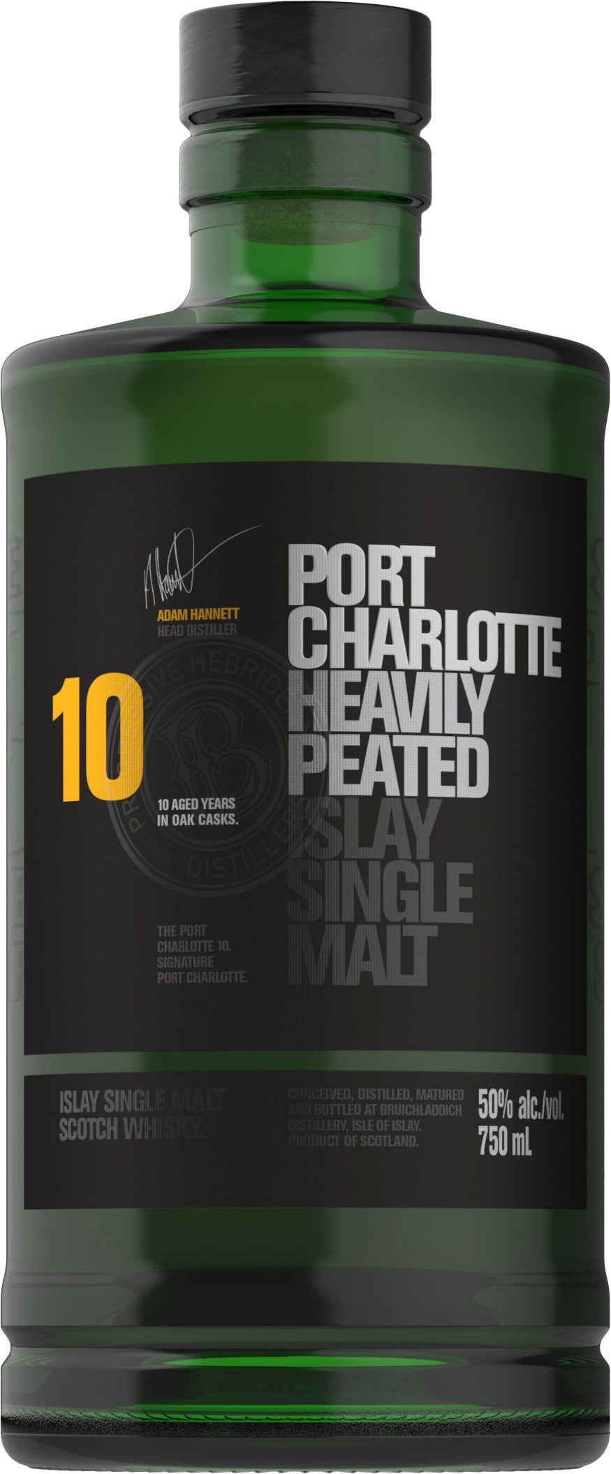 Bruichladdich 10YO Port Charlotte Single Malt Whisky 700ml