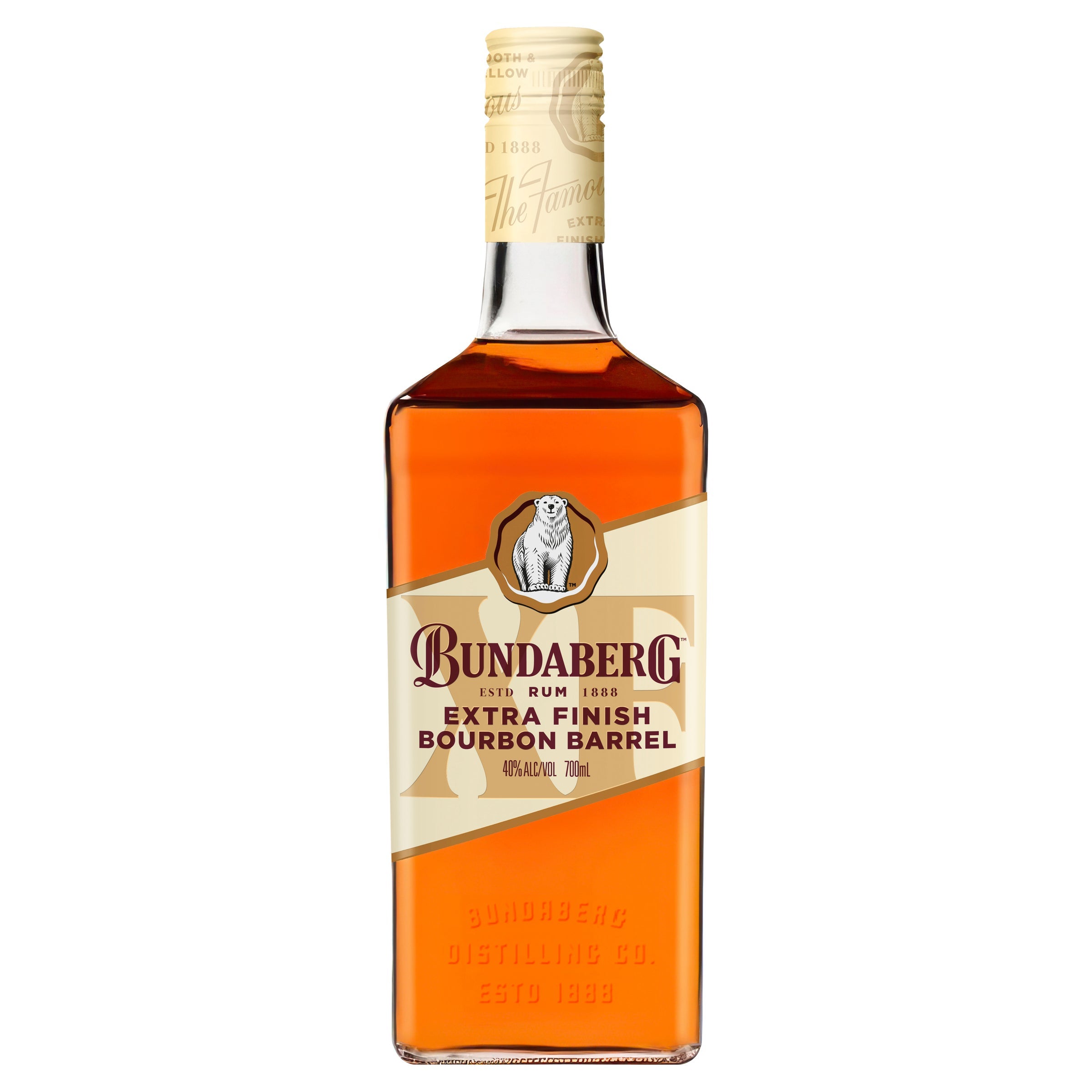 Bundaberg Extra Finish Bourbon Barrel Rum 700ml