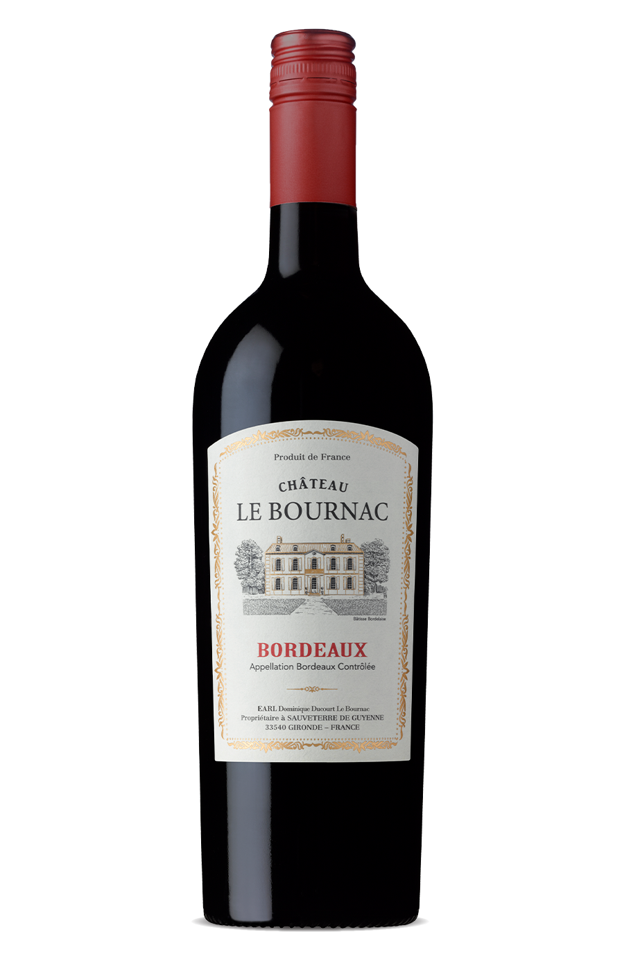 Chateau Le Bournac AOP Bordeaux Rouge 750ml