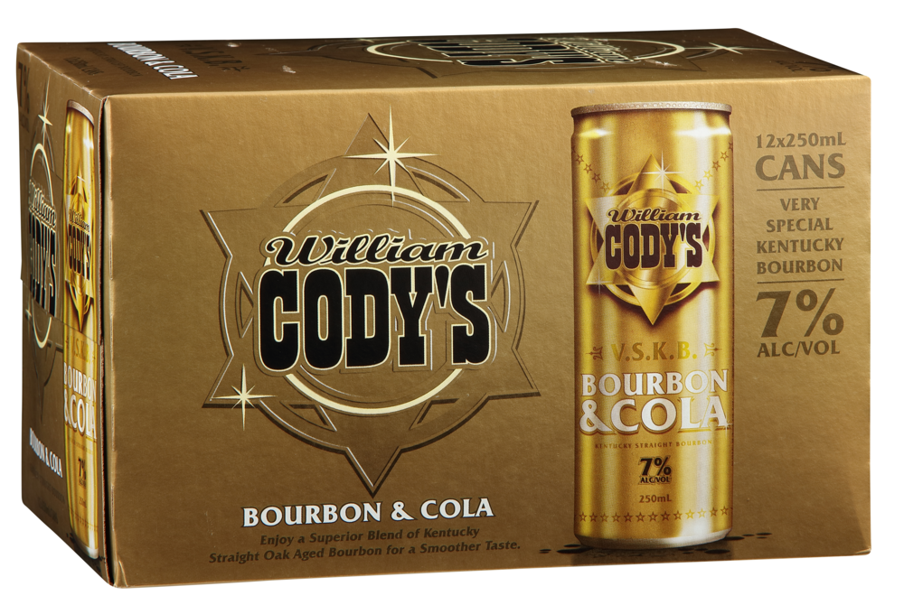 Codys VSKB 7% 12 Pack Cans 250ml