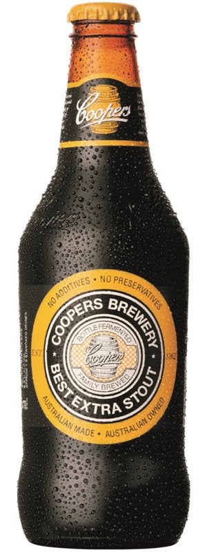 Coopers Best Extra Stout 6 Pack Bottles 375ml