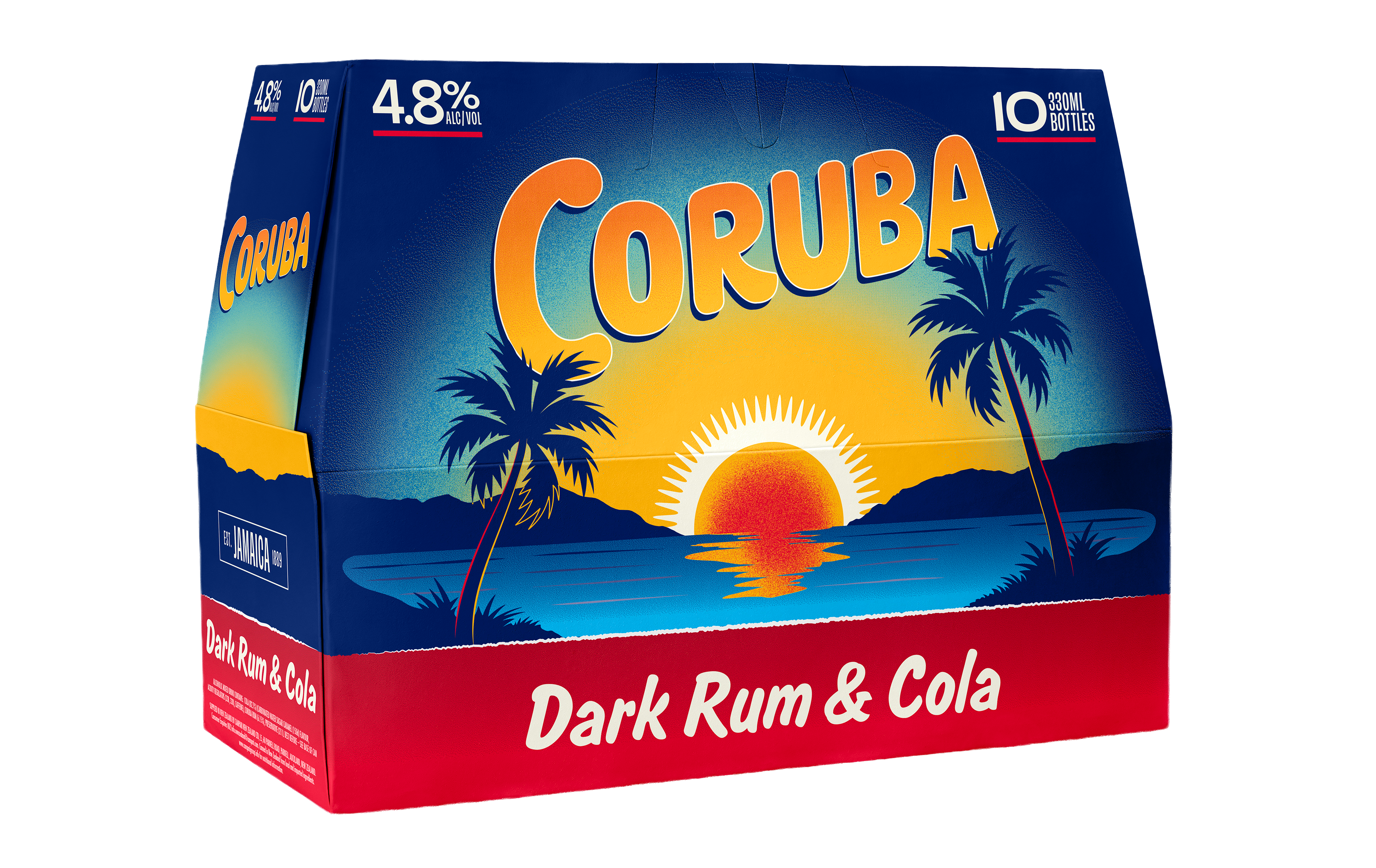 Coruba & Cola 4.8% 10 Pack Bottles 330ml
