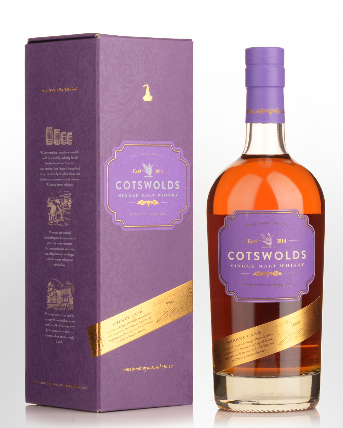 Cotswolds Sherry Cask Single Malt Whisky 700ml