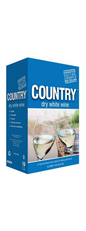 Country Dry White Wine Cask 3L