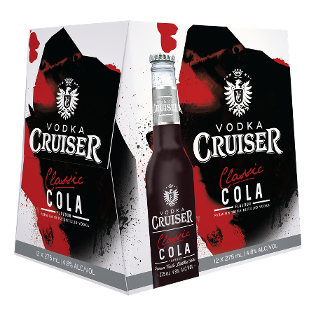 Cruiser Cola 4.8% 12 Pack Bottles 275ml