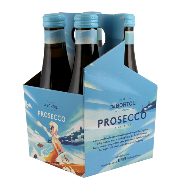 De Bortoli KV Prosecco Piccolo 4 Pack Bottles 200ml