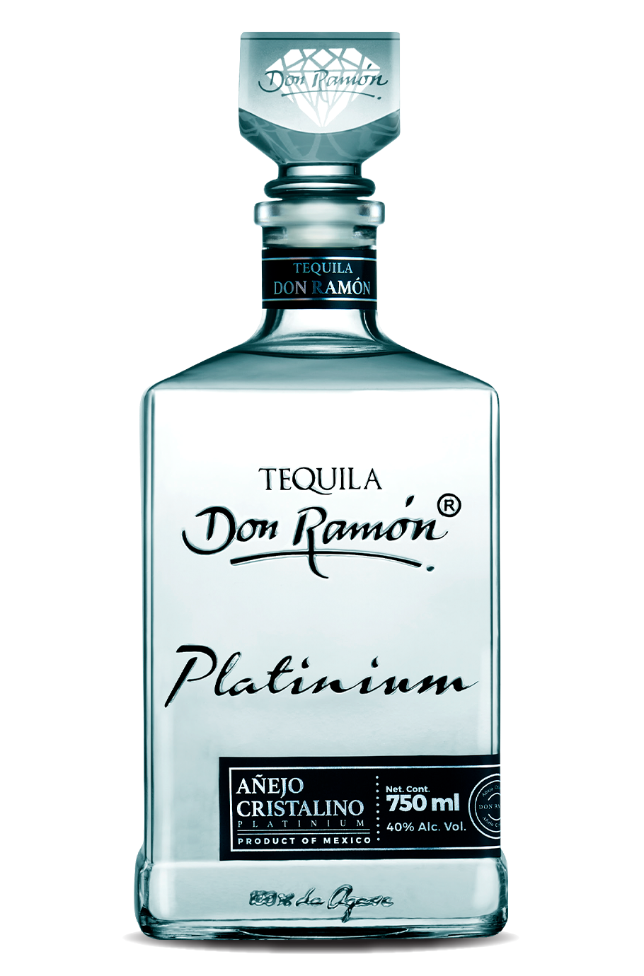 Don Ramon Platinum Anejo Cristalino 750ml