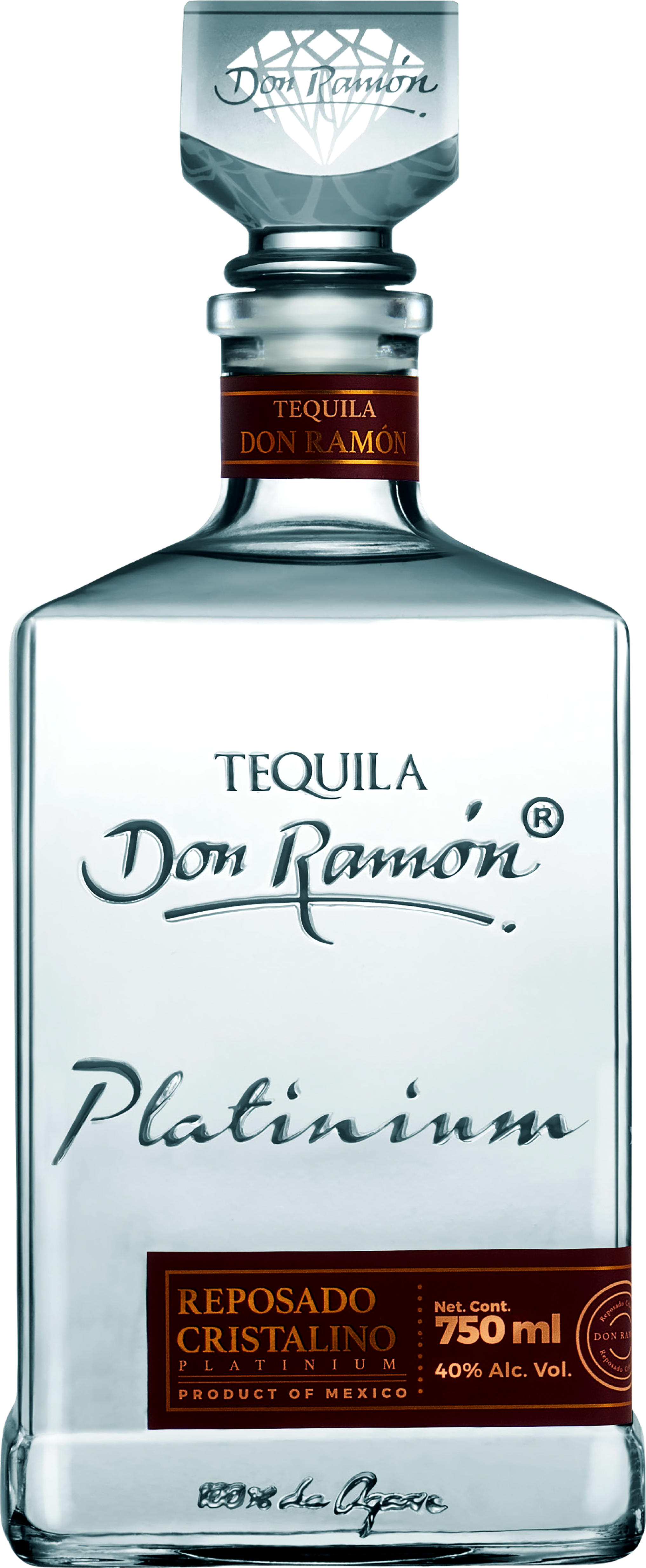 Don Ramon Platinum Reposado Cristalino 750ml