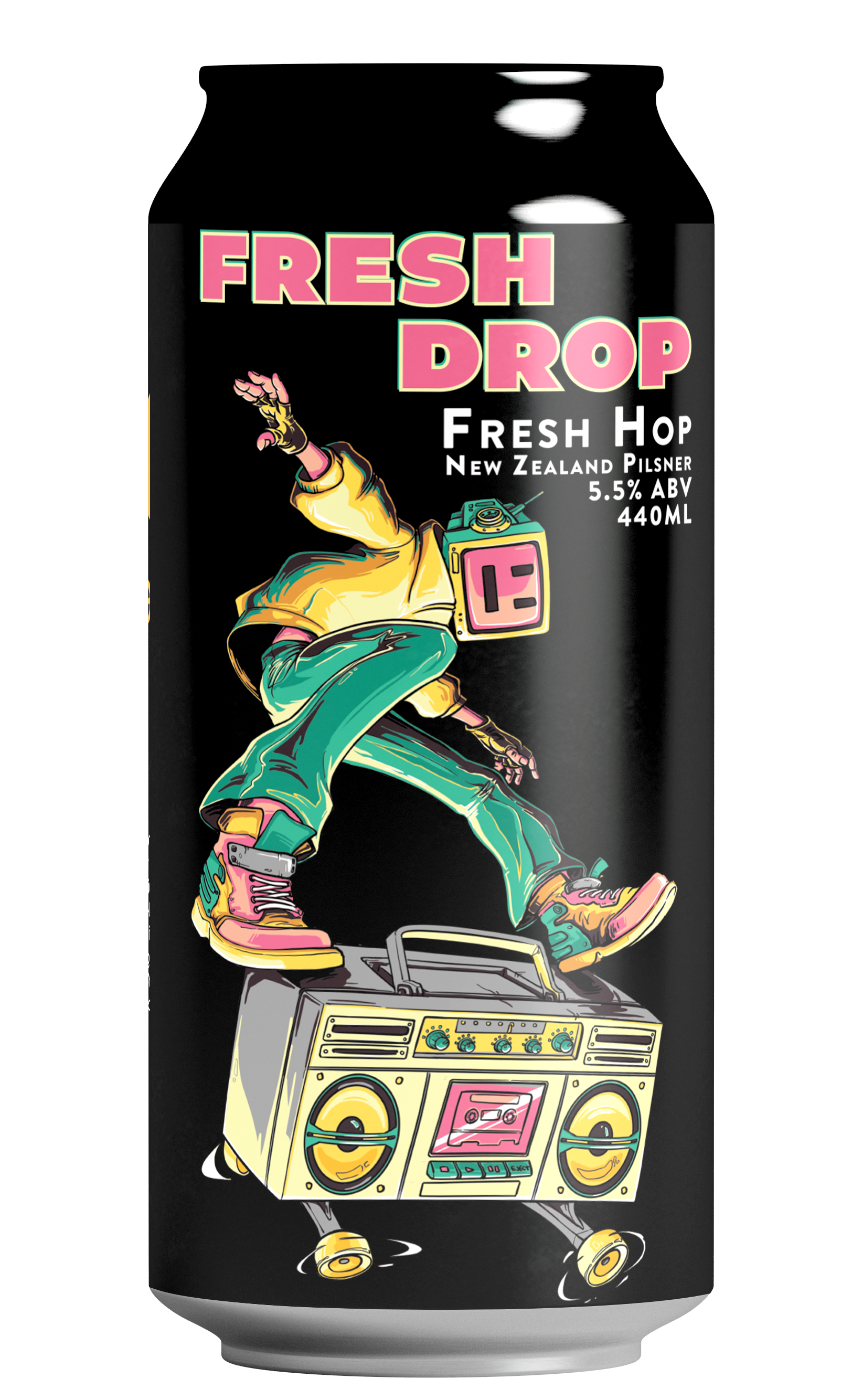 Double Vision Brewing Fresh Hop NZ Pilsner Can 440ml