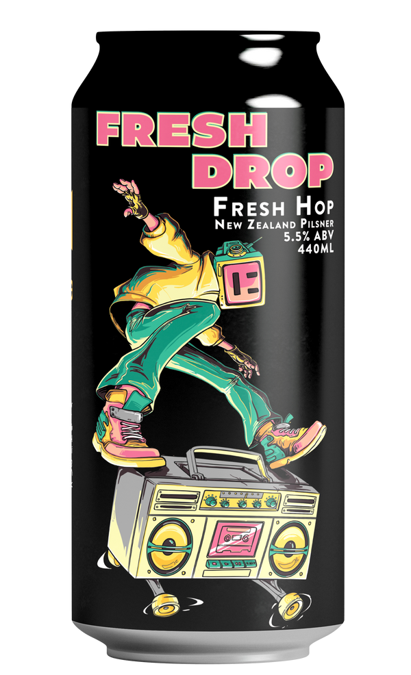Double Vision Brewing Fresh Hop NZ Pilsner Can 440ml
