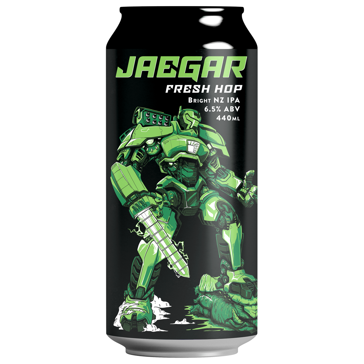 Double Vision Brewing Jaegar Fresh Hop NZIPA Can 440ml