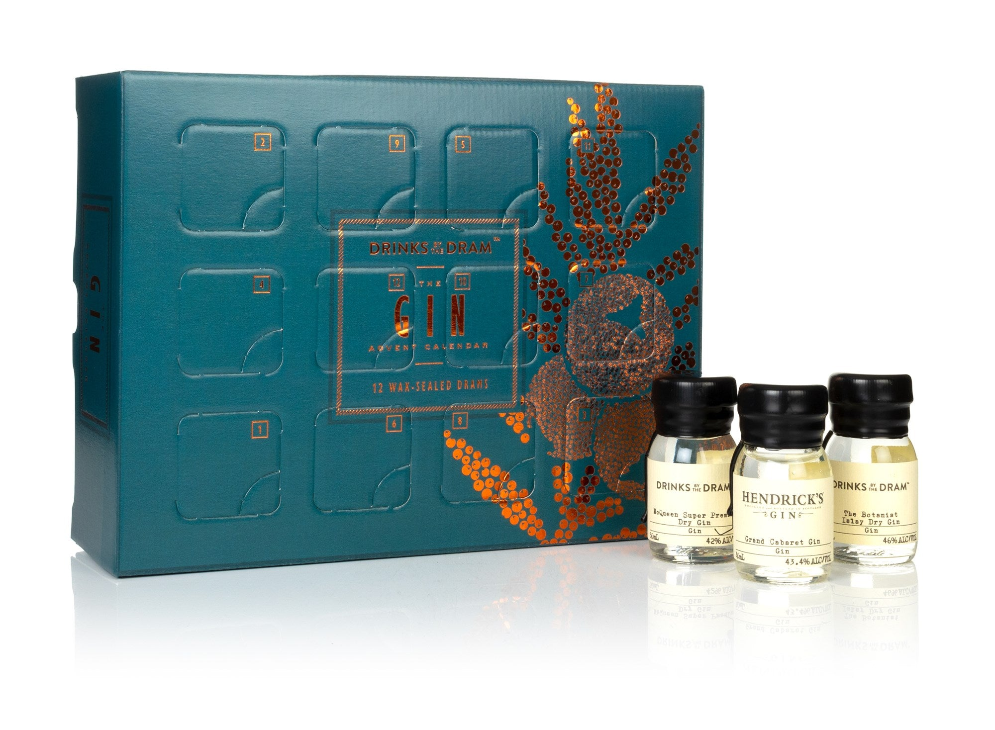 Drinks By The Dram 12 Days Of Ginmas Minis 12x30ml