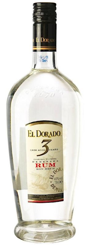 El Dorado 3YO Silver Rum 700ml