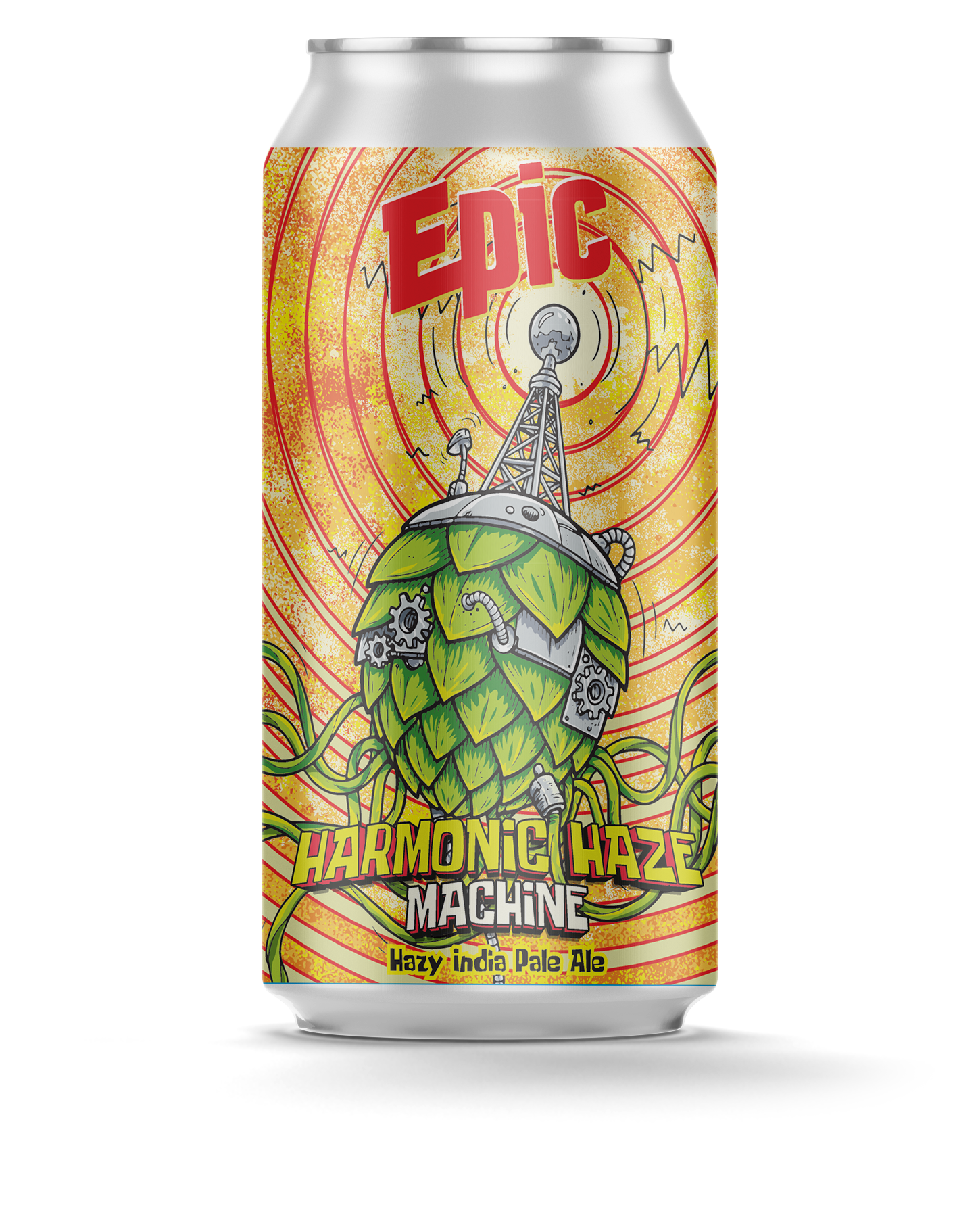Epic Harmonic Haze Machine Hazy IPA Can 440ml
