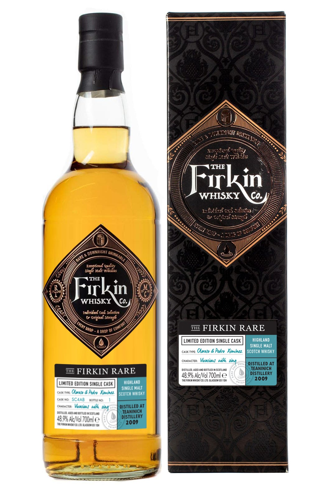 Firkin Rare Teaninich Single Malt Whisky 700ml