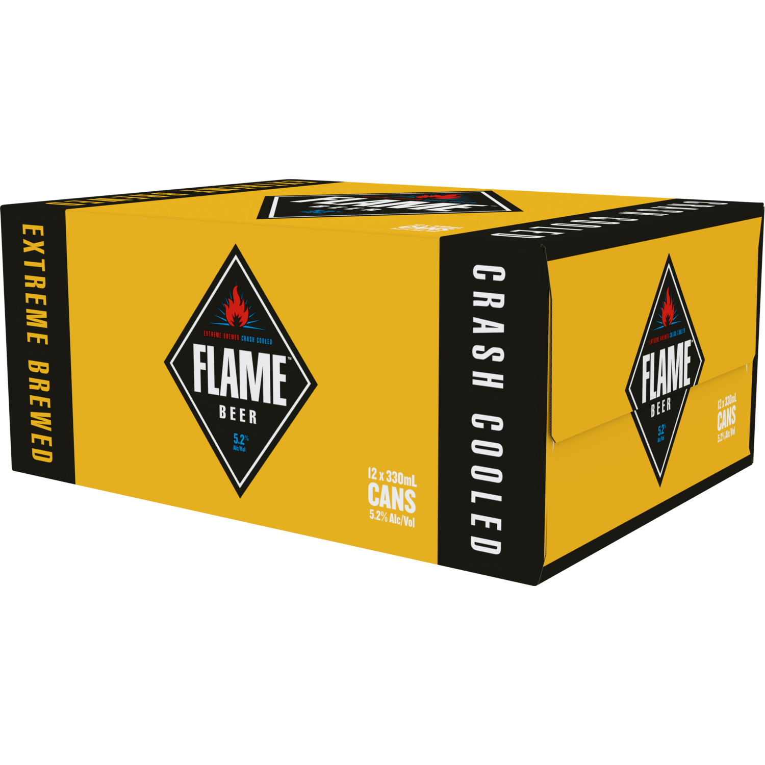 Flame 12 Pack Cans 330ml