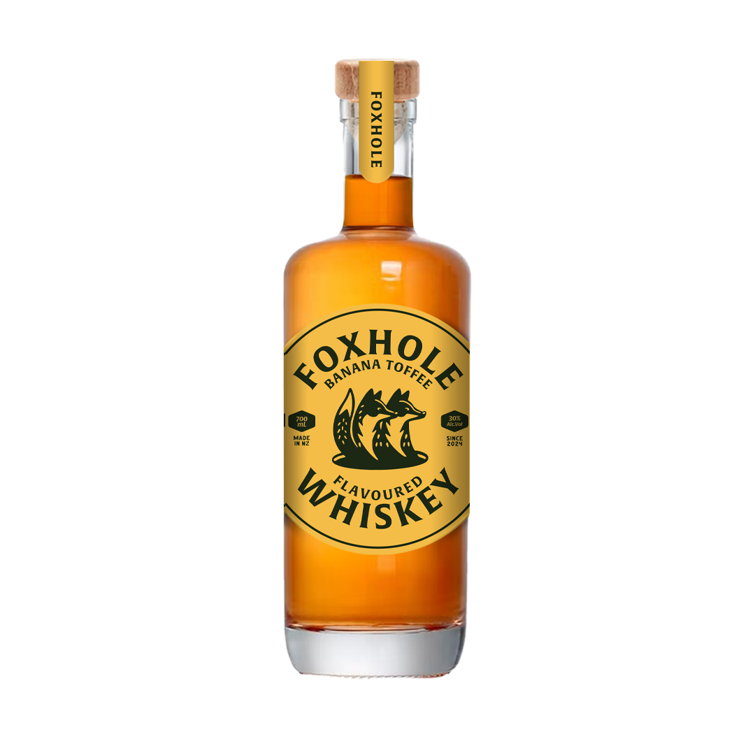 Foxhole Flavoured Whiskey Banana Toffee 700ml