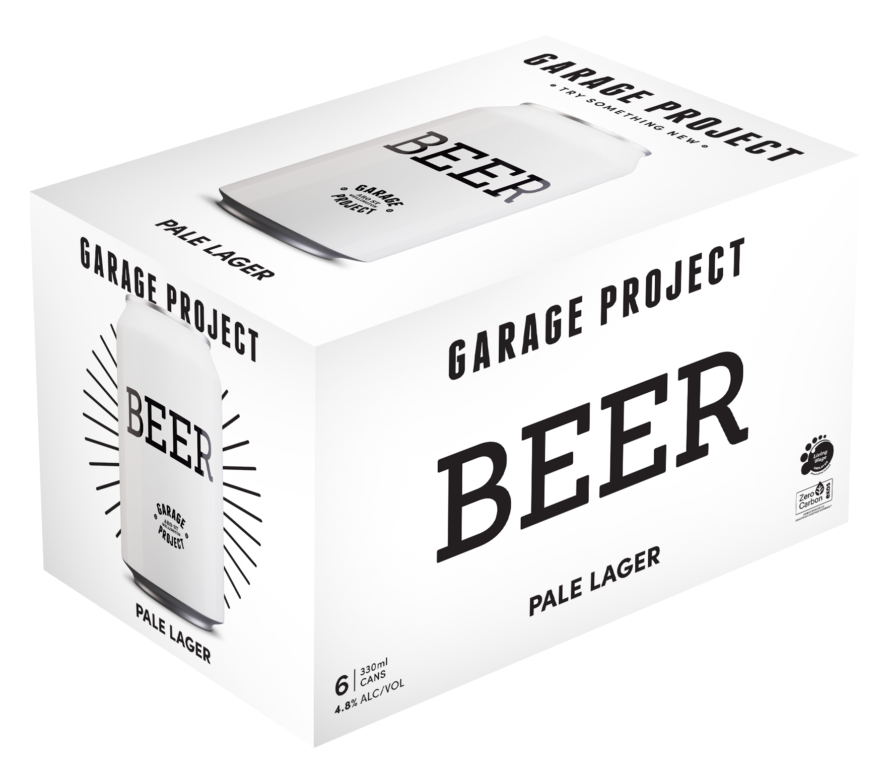 Garage Project Beer Lager 6 Pack Cans 330ml