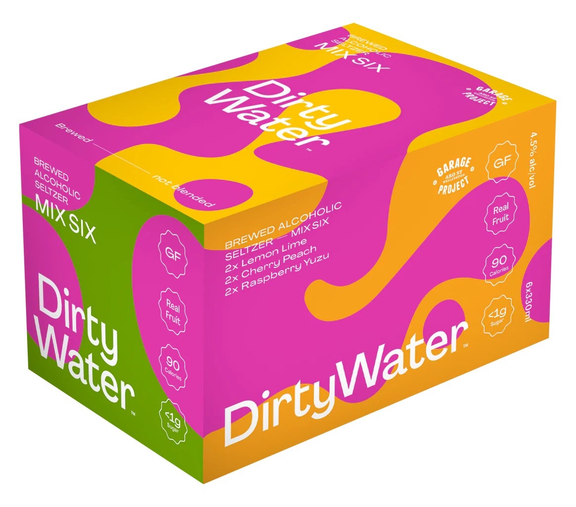 Garage Project Dirty Water Mixed 4.5% 6 Pack Cans 330ml