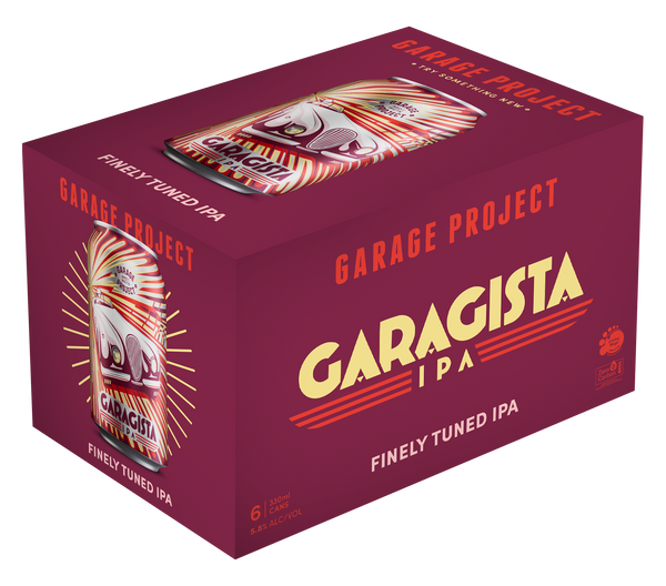 Garage Project Garagista IPA 6 Pack Cans 330ml