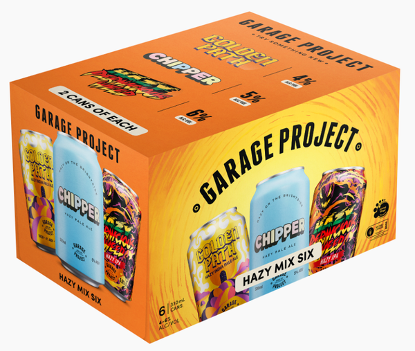 Garage Project Hazy Mix Six 6 Pack Cans 330ml