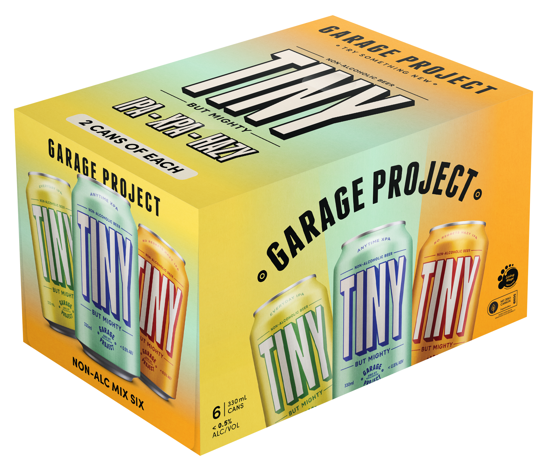 Garage Project Tiny Mixed 6 Pack Cans 330ml