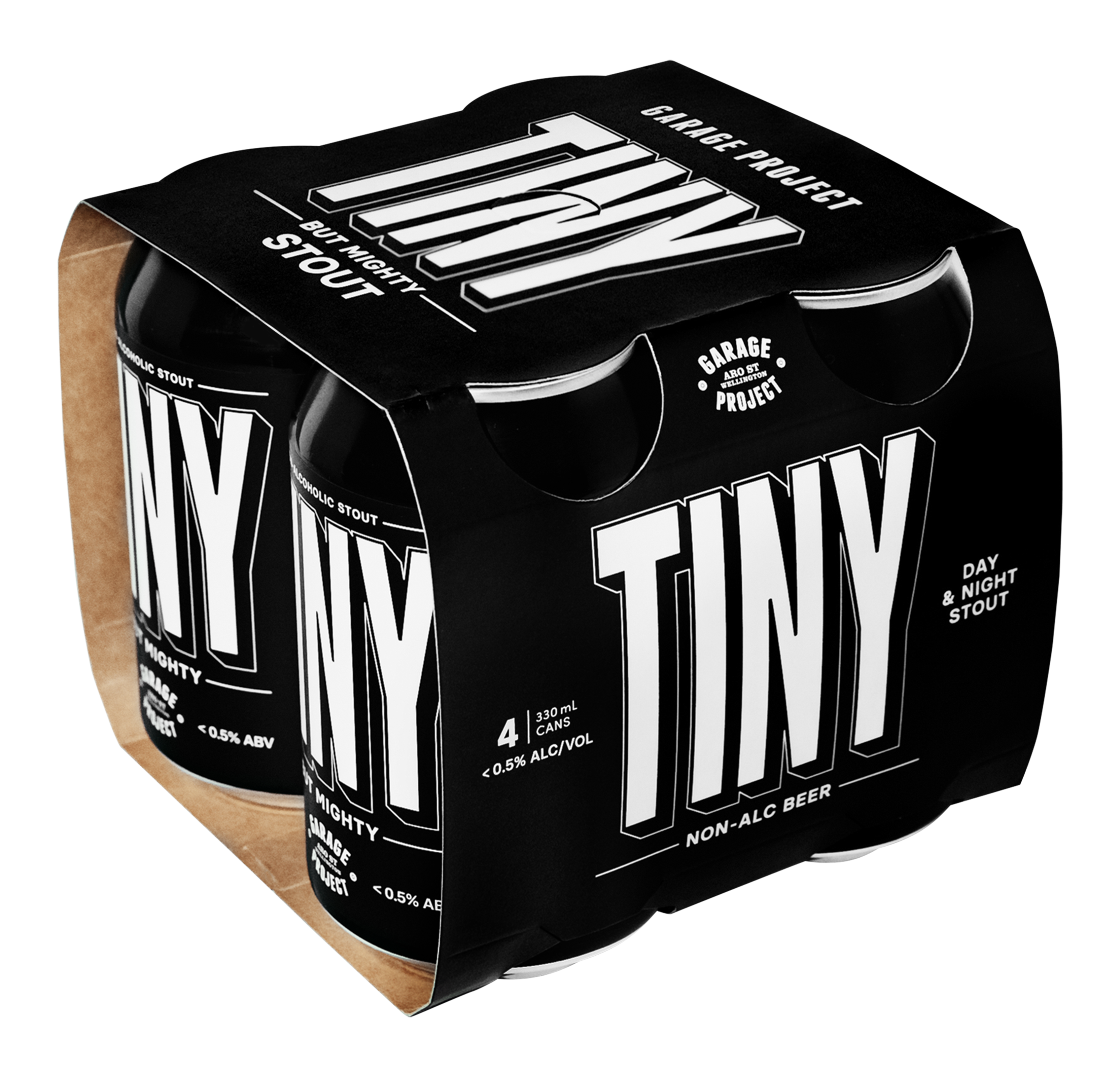 Garage Project Tiny Stout 4 Pack Cans 330ml